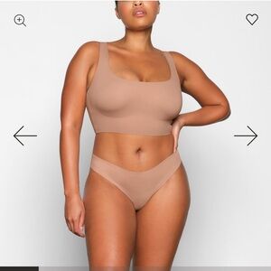 Naked Scoop Longline Bralette